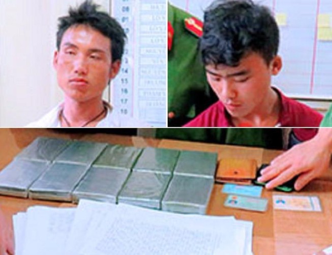 Chở 10 bánh heroin, điên cuồng lao thẳng vào xe công an
