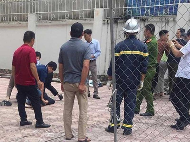 Công an mặc thường phục 'thi hành công vụ'