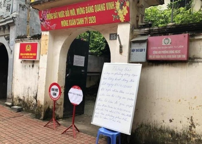Phó trưởng Công an phường là F1 của bệnh nhân 243
