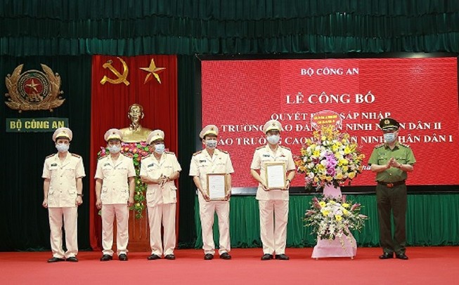 Sáp nhập nhiều trường Công an nhân dân