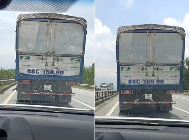 Xe ưu tiên liên tục hú còi, tài xế quyết không nhường đường