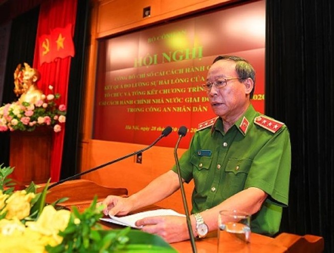 Hơn 96% người dân được hỏi hài lòng về sự phục vụ của công an