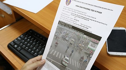 Hà Nội: Gửi giấy phạt nguội xe vi phạm về tận nhà