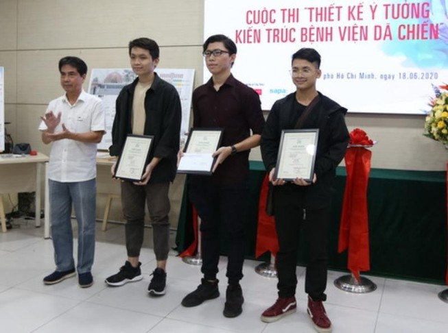 Hội Kiến trúc sư TP.HCM trao giải ý tưởng bệnh viện dã chiến