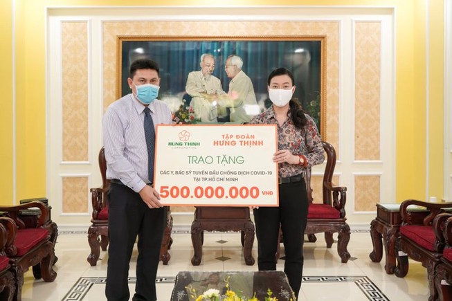 Hưng Thịnh tiếp tục ủng hộ 20 tỉ phòng chống COVID-19