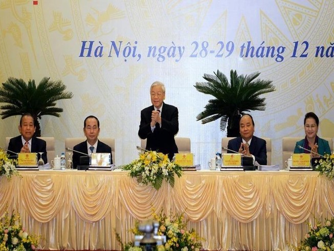 Phát biểu của Tổng Bí thư tại hội nghị Chính phủ