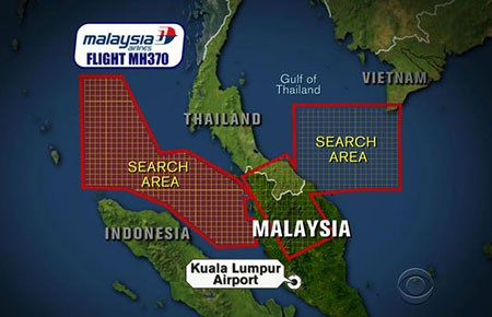 Tám người nghe tiếng nổ ở eo biển Malacca