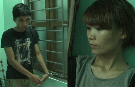 Bắt đôi nam nữ mua bán ma túy đá