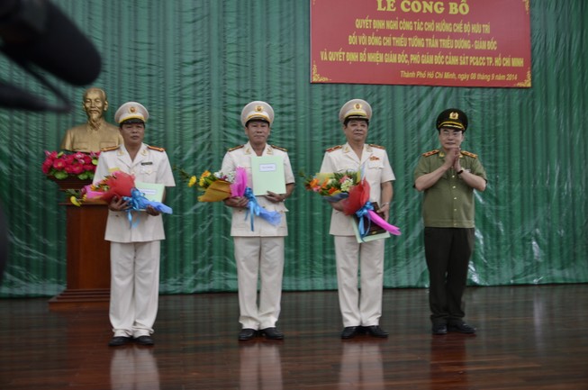 Cảnh sát PCCC TP.HCM có giám đốc mới