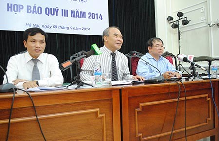 Kỳ thi quốc gia: Học sinh thi bốn môn