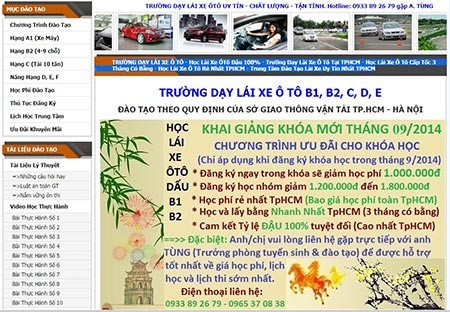 Thực hư chuyện học lái xe ‘bao đậu’