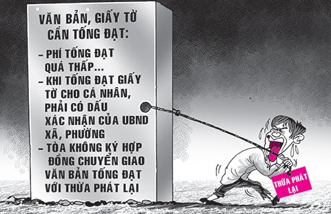 Thừa phát lại: Gỡ vướng để phát triển