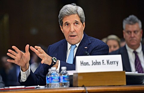 Ngoại trưởng John Kerry xin lệnh phát động chiến tranh