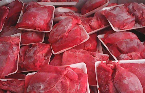 Tiêu hủy gần nửa tấn thịt nhím làm từ thịt heo