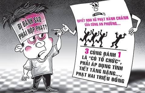 Công an phường bị kiện ra tòa