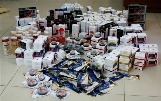 Thu hồi 56 sản phẩm mỹ phẩm không đủ tiêu chuẩn