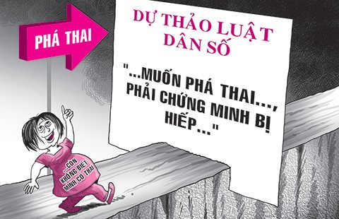 Cho người tâm thần phá thai trên 12 tuần tuổi?