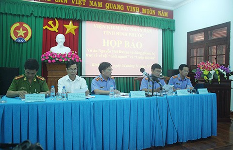 Vụ thảm sát Bình Phước: Ba bị can đối diện án tử hình
