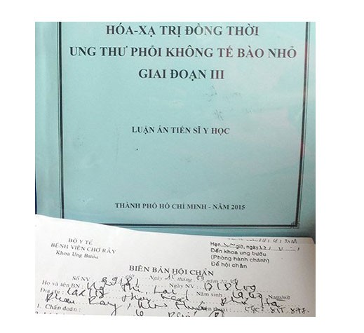 Hủy kết quả luận án tiến sĩ y khoa nhiều sai sót