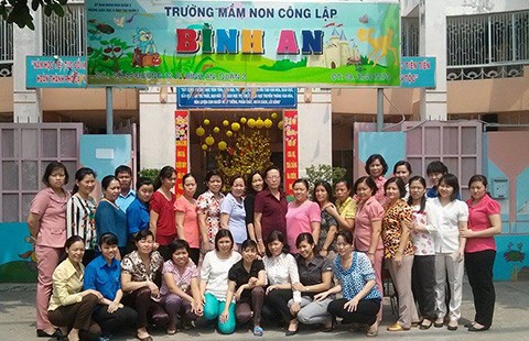 Không có chuyện đóng tiền để làm lễ đón nhận trường học đạt chuẩn