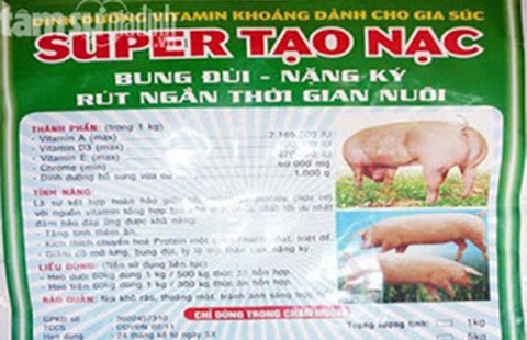 Tạm dừng nhập khẩu nguyên liệu salbutamol và clenbuterol