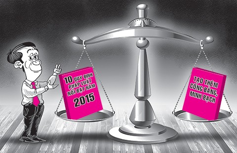 Tám quy định tố tụng nổi bật năm 2015