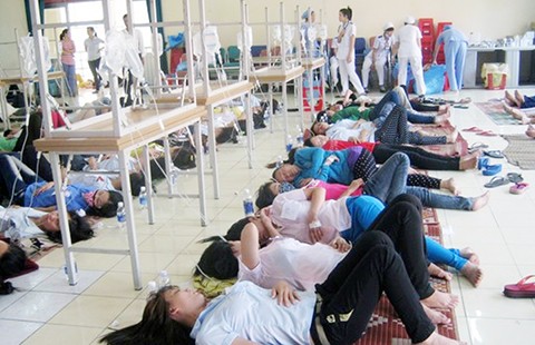 Hiểm họa từ cơ sở chế biến suất ăn tập thể