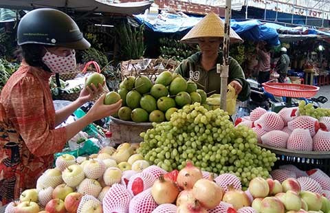 Nở rộ trái cây Trung Quốc núp bóng hàng Việt