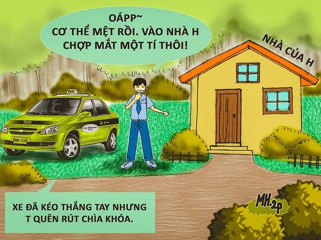 Kỳ 16: Tranh thủ bạn ngủ, lấy ô tô ‘dợt’ vài vòng