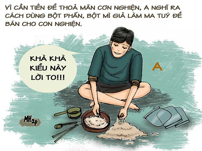 Tình huống kỳ 22: Bên lừa bán bột, bên tưởng ma túy