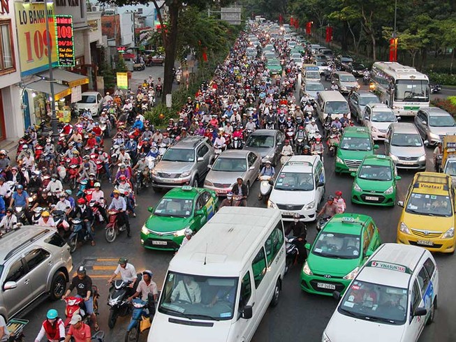 36 điểm dễ kẹt xe ở TP.HCM