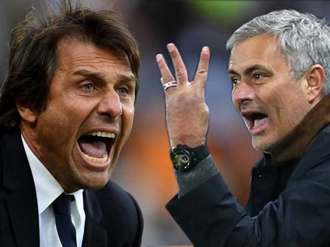 Cuộc chạm trán thú vị giữa Mourinho và Conte