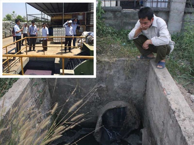 Công ty ngăn mùi thúi ra dân bằng cách...xây tường cao!