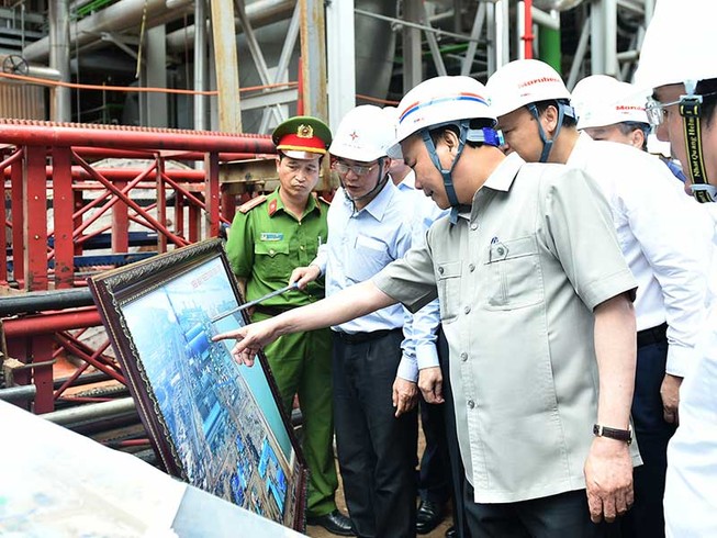 Thủ tướng thị sát dự án trọng điểm của Chính phủ