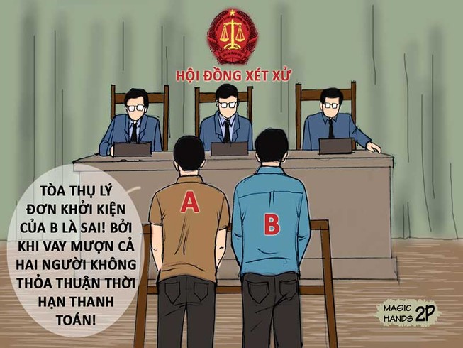 Đáp án kỳ 30: Vi bằng là chứng cứ để kiện đòi nợ