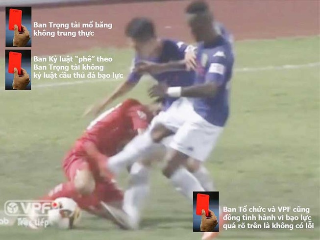 Luật của AFC khác luật VFF bởi tính nghiêm minh