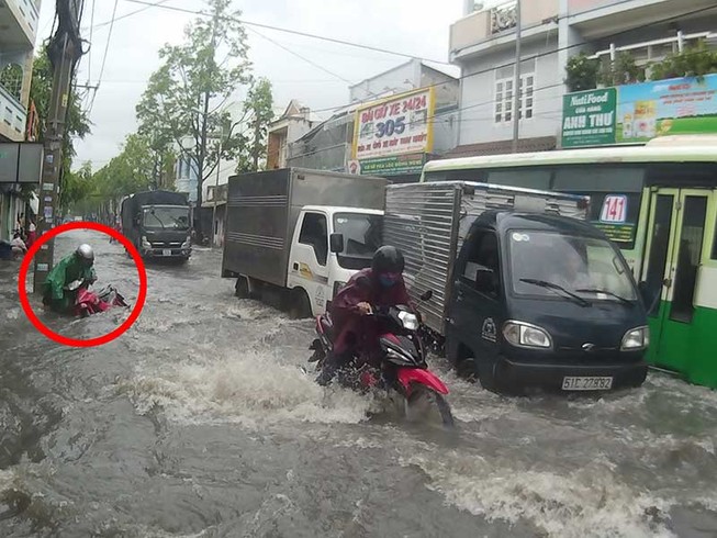 Lý giải điểm ngập nguy hiểm ở TP.HCM