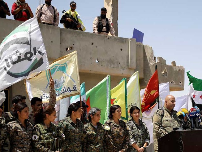 Lực lượng dân chủ Syria tiến vào Raqqa