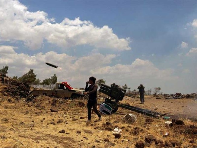 Giao tranh dữ dội miền Nam Syria buộc Israel không kích