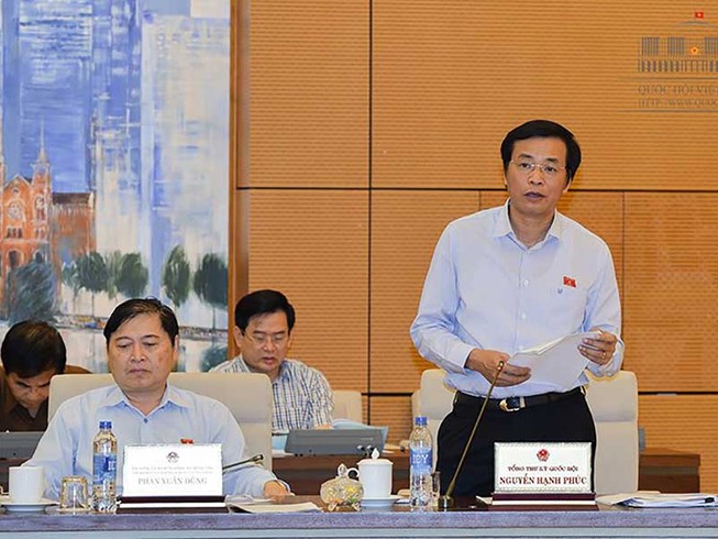Họp Thường vụ Quốc hội: Báo chí chỉ dự 5 phút