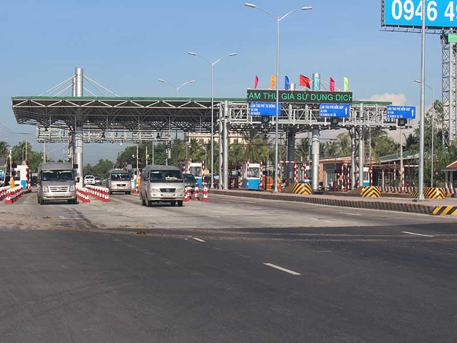 Trạm thu phí BOT tuyến tránh Cai Lậy không đặt nhầm chỗ