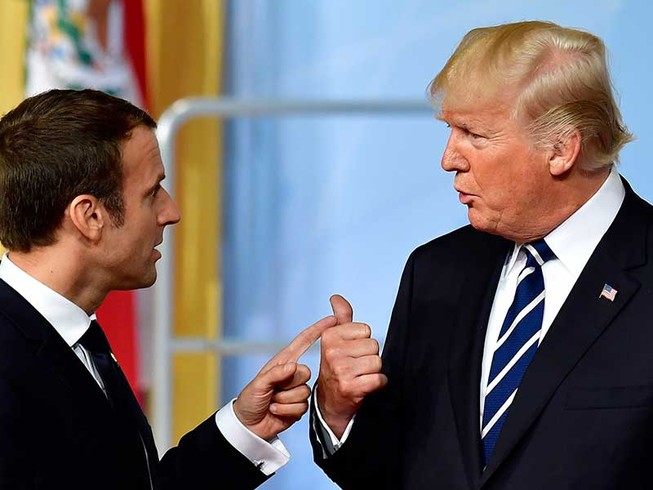 Ông Trump đến Pháp giữa bộn bề lo âu