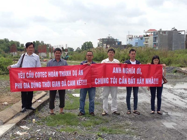 7 năm thấp thỏm chờ giao đất nền dự án