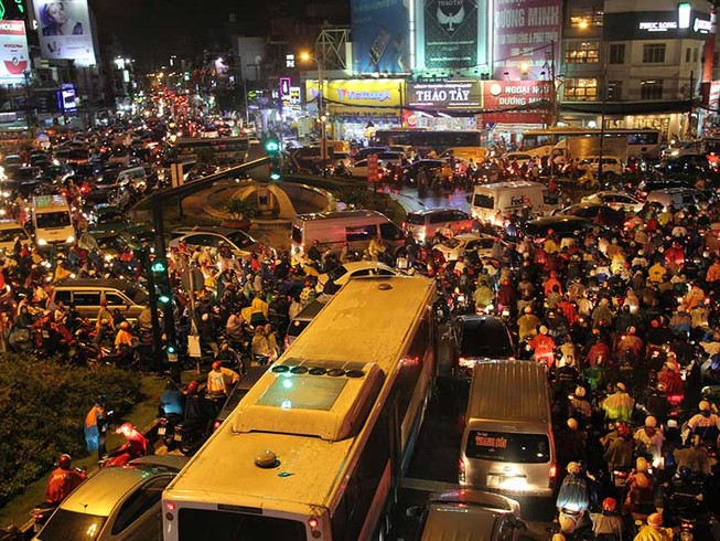 Cõng 5 dự án giao thông, nút Lăng Cha Cả thi công thế nào