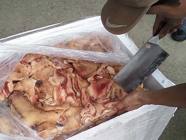 Lừa bán thức ăn gia súc cho người dùng