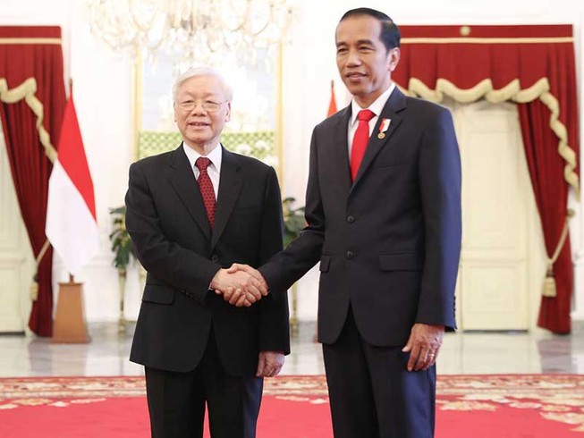 Việt Nam-Indonesia ký nhiều văn kiện hợp tác quan trọng