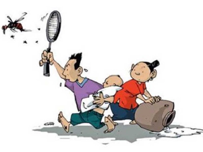Muỗi ‘ăn hiếp’ bọn trẻ nhà nghèo