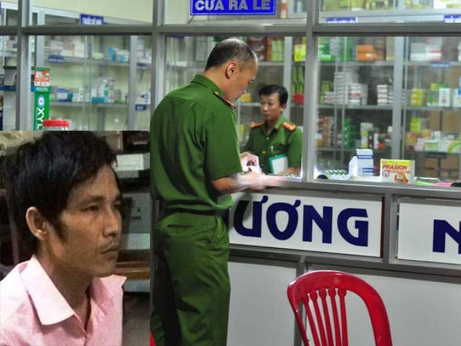 Đâm người tại chợ, đến tiệm thuốc ở Vĩnh Cửu giết người