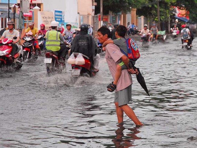 Đang tính 10.000 tỉ chống ngập cho TP.HCM