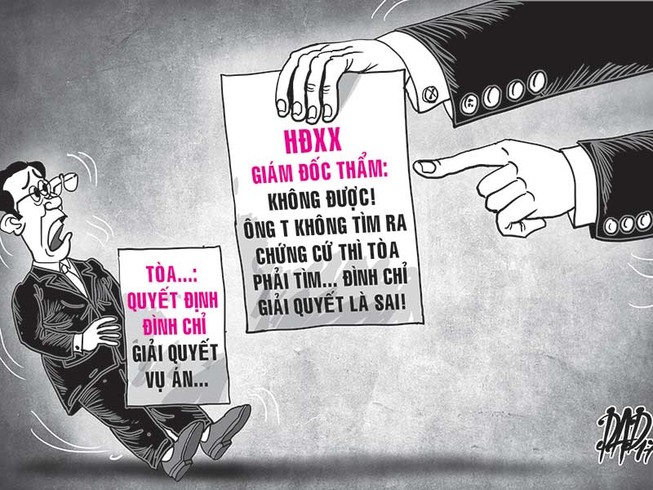 Đáng phải xử thì tòa lại đình chỉ